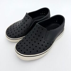 Native‎ Kids's Black Miles Shoes Size 10